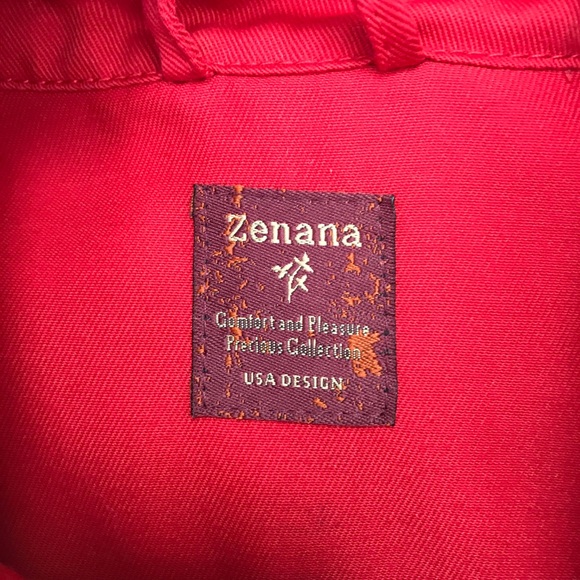 🚫SOLD🚫 Red Racer Style Sleek Zip-Up Jacket w/ - Picture 11 of 16